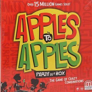 Mattel Apples to Apples Party in A Box Board Game 2015